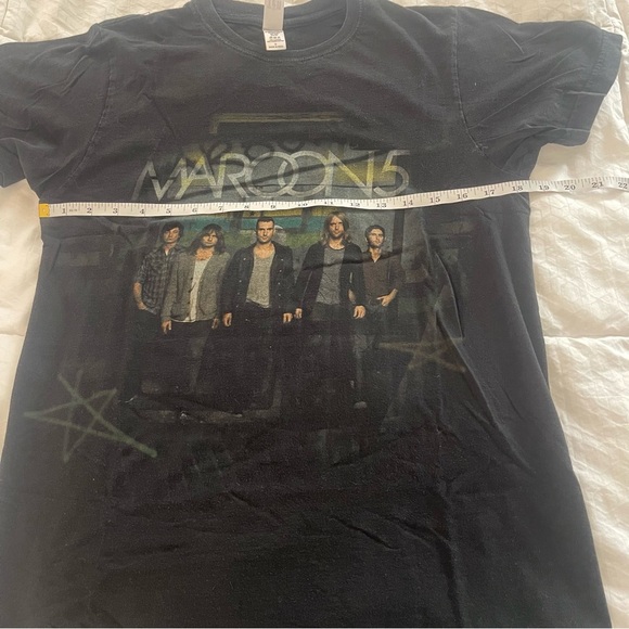 MAROON 5 2008 Concert Band Tee Size S - Picture 6 of 7